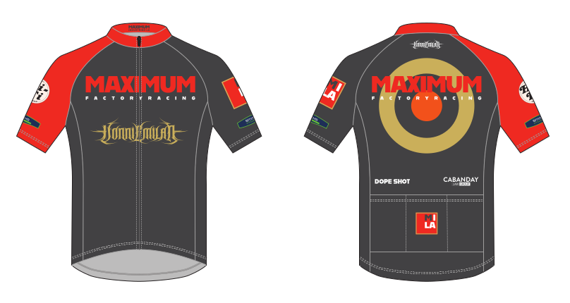 MAXIMUM Factory Racing 2026 Short Sleeve Jersey in Dark Grey