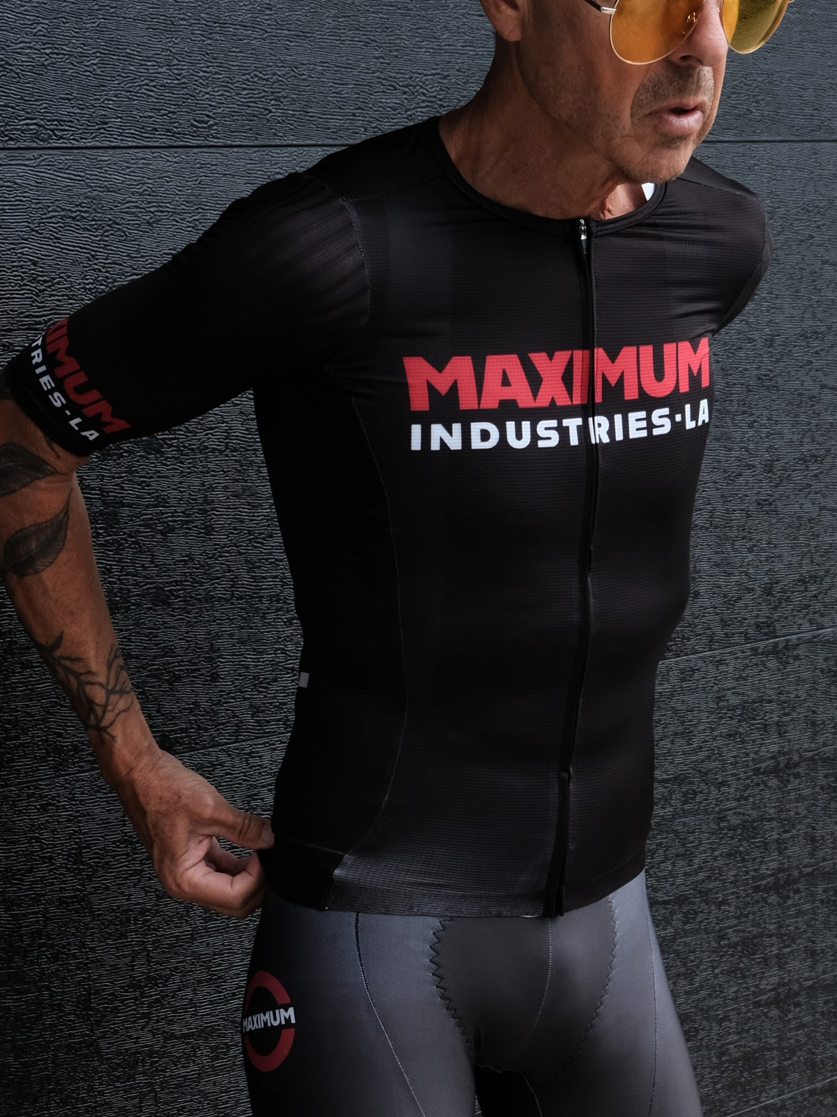 MAXIMUM Underground - Fall Winter Campaign Pro Short Sleeve Jersey in Black Preorder