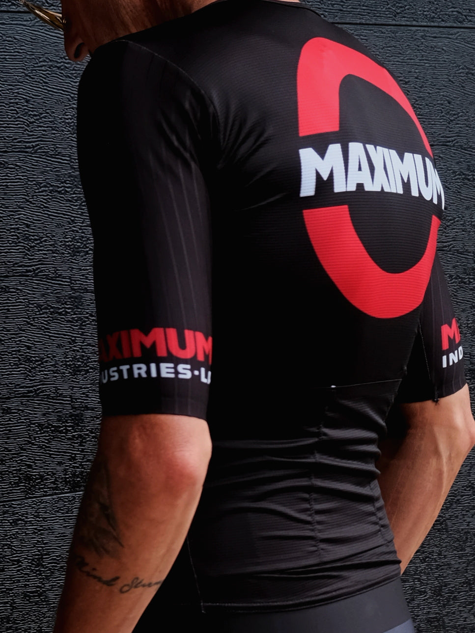 MAXIMUM Underground - Fall Winter Campaign Pro Short Sleeve Jersey in Black Preorder