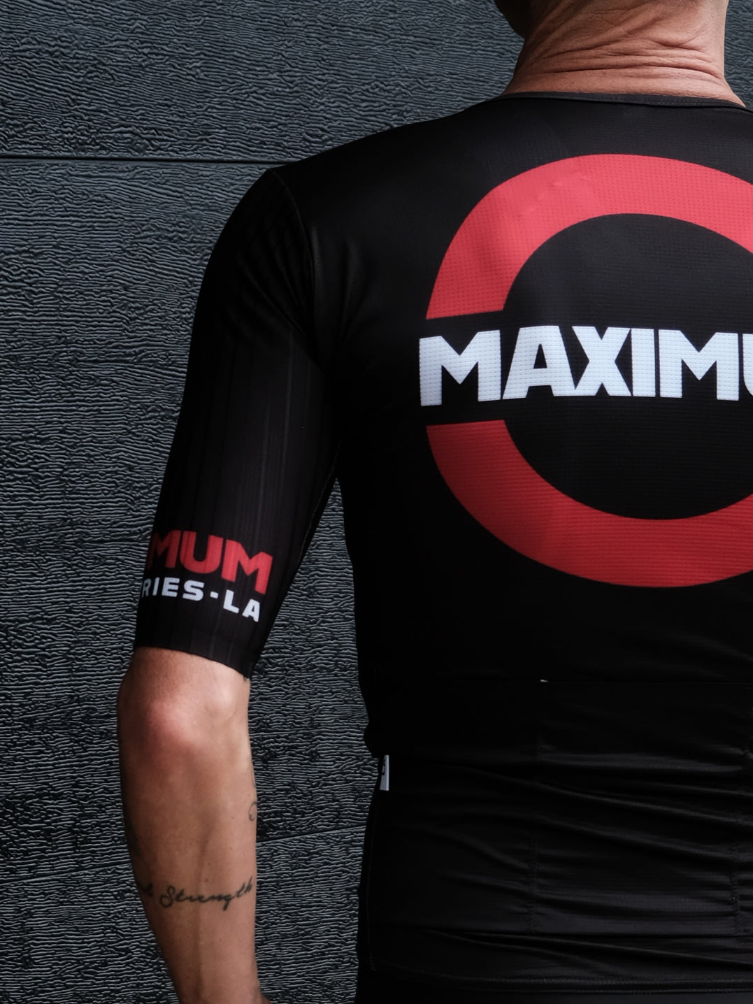 MAXIMUM Underground - Fall Winter Campaign Pro Short Sleeve Jersey in Black Preorder