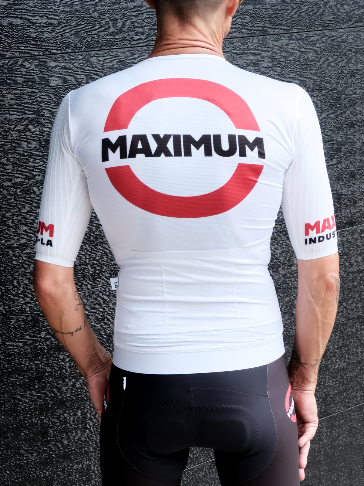 MAXIMUM Underground - Fall Winter Campaign Pro Short Sleeve Jersey in White Preorer