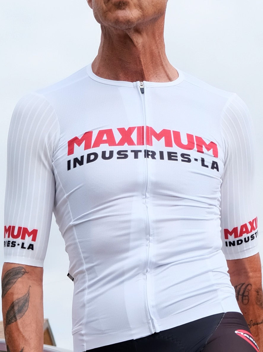 MAXIMUM Underground - Fall Winter Campaign Pro Short Sleeve Jersey in White Preorer