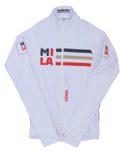 MAXIMUM Fall / Winter Unisex Hot White Fleece Jacket Unisex Special Price