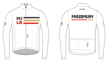 MAXIMUM Fall / Winter Unisex Hot White Fleece Jacket Unisex Special Price
